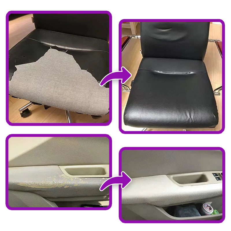 LeatherFix - Restaurador Adesivo Que Renova Móveis e Objetos De Couro