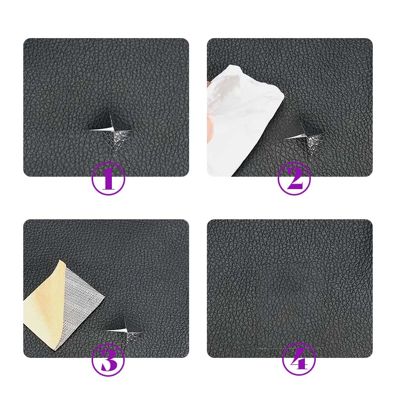 LeatherFix - Restaurador Adesivo Que Renova Móveis e Objetos De Couro