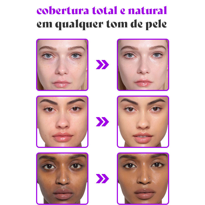 SkinPerfect - Base Sérum em Bastão Que Uniformiza, Hidrata e Cobre Imperfeições De Forma Natural