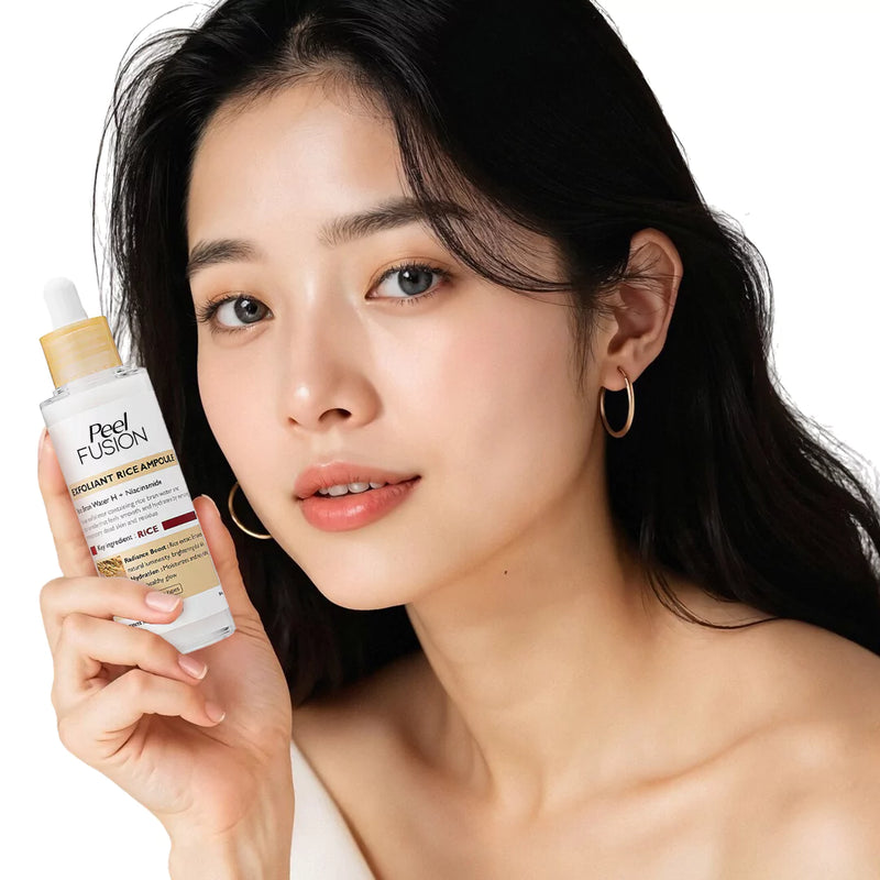 PeelFusion – Kit Esfoliante Coreano 2 em 1 Que Desobstrui Poros e Uniformiza a Pele Sem Irritar