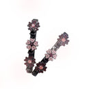 Presilha De Cabelo Cristais Florais