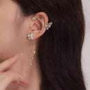 Brinco Butterfly - Belíssimo Brinco De Zircônias No Estilo Borboletas