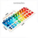 Tabuleiro Educativo 3D Montessori